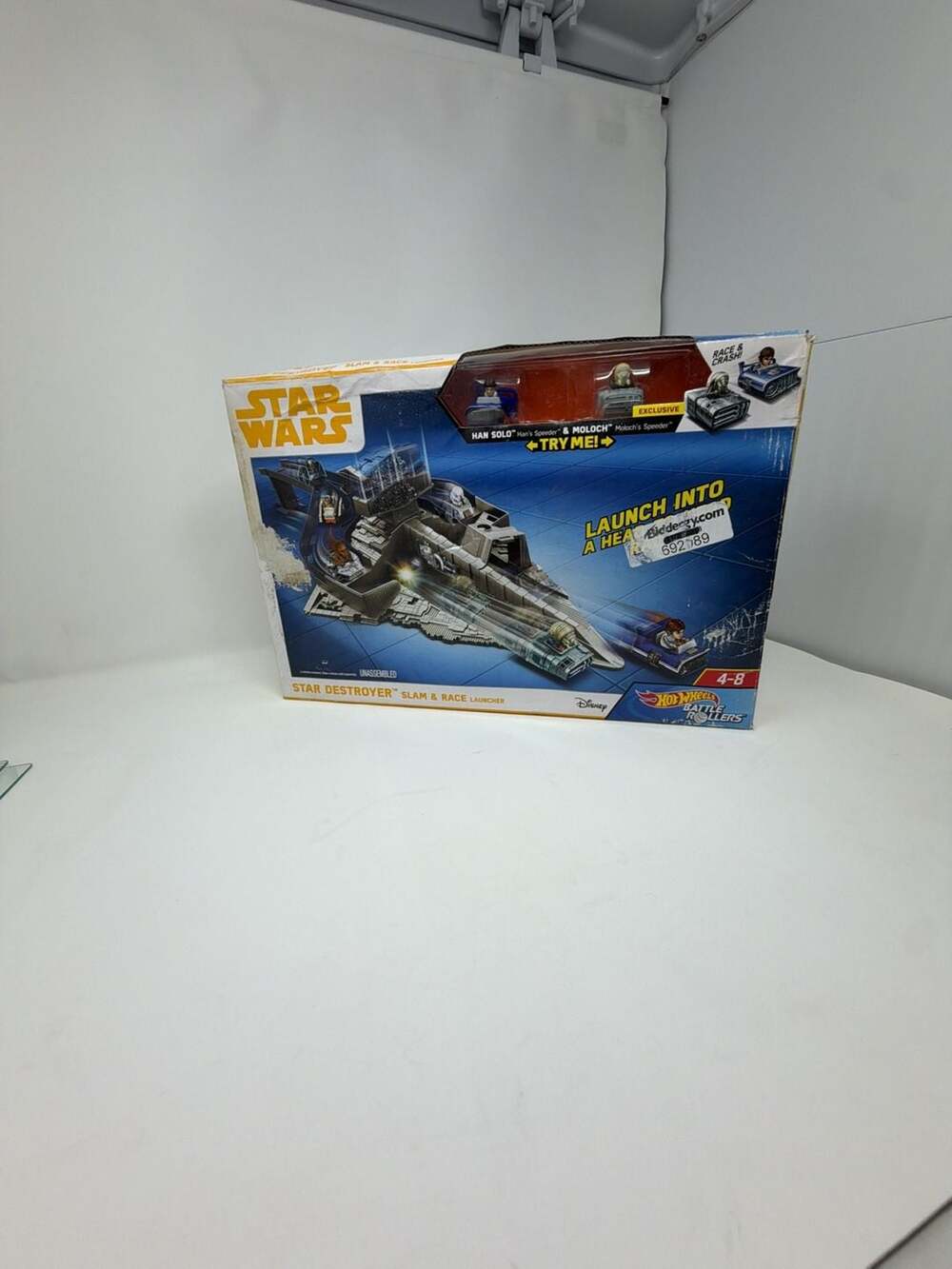 Hot Wheels Star Wars Star Destroyer Slam & Race Launcher Battle Rollers Playset